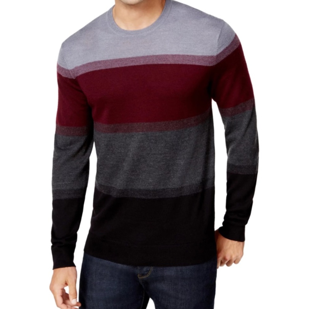 Club Room Colorblocked Sweater